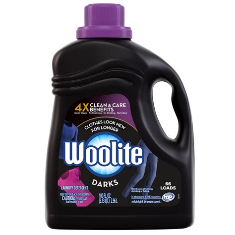 woolite darks laundry detergent.